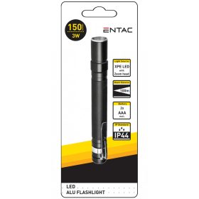 Entac Elemlámpa Zoom ALU CREE 3W övklipszel