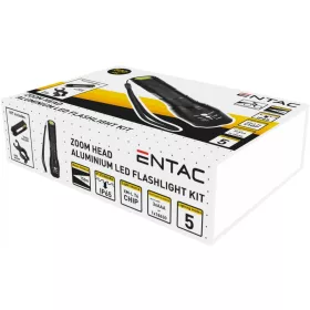   Entac Elemlámpa Fókuszálható Alu 5W (+Biciklikormány adapter)