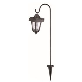   Entac Kerti Szolár Függő Lámpa Vas állvánnyal 75cm 1 LED