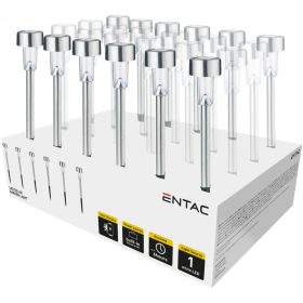   Entac Kerti Szolár Lámpa 36cm Rozsdamentes acél 1 LED 24/kínáló