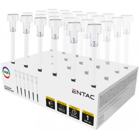   Entac Kerti Szolár Lámpa 36cm Rozsdamentes acél Fehér 1 LED RGB 24/kínáló