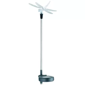   Entac Kerti Szolár Lámpa 34cm RGB Rozsdamentes acél szitakötő forma