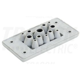   Tracon Elosztószekrény kábelbevezető, gumi, 12db kábelhez 107×56×19mm, IP65