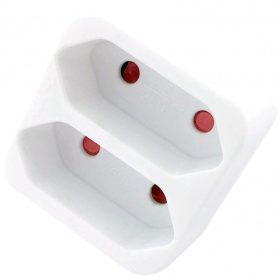 Entac Hálózati Adapter 2 Aljzat (2 Euro)