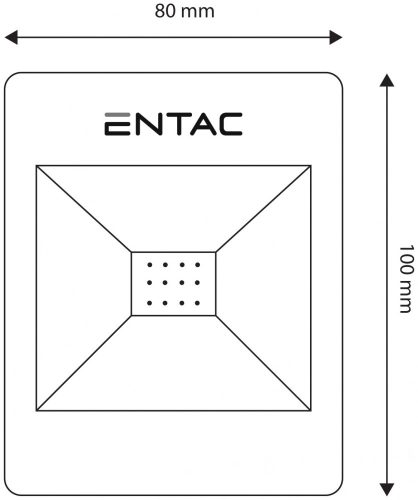 Entac Hordozható Fali Kapcsoló Lámpa 1W COB (16db / kínáló)