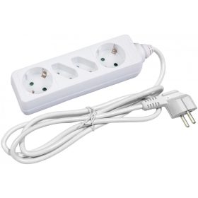 Entac Elosztó 4 Foglalat 2x16A 2x2.5A 1,5m 3G1,5