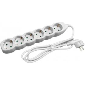 Entac Elosztó 6 Foglalat 1.5m 3G1.5