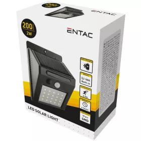 Entac Napelemes Műanyag Lámpa 2W SMD
