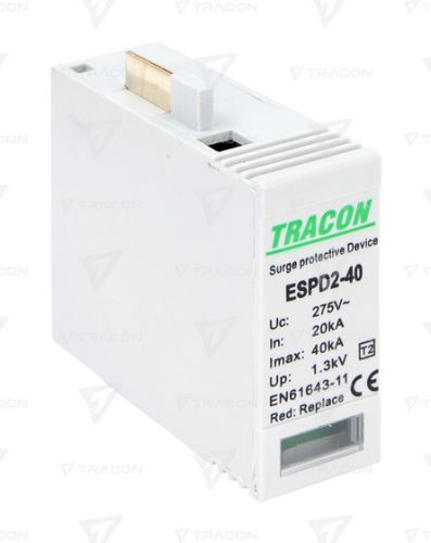 T2 AC típusú túlfeszültség levezető betét 40 M
