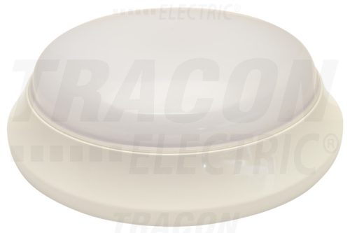 Tracon Műanyag búrás falon kívüli LED lámpatest inverterrel 100-240 V,50 Hz,28/2 W,2100/140 lm,1 h,4000 K,IP54, EEI=A