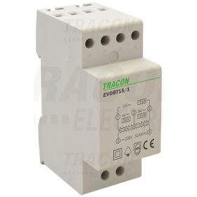   Tracon Biztonsági (csengő) transzformátor 230V/4-8-12V AC, Psmax.:15VA, Is:1,15A