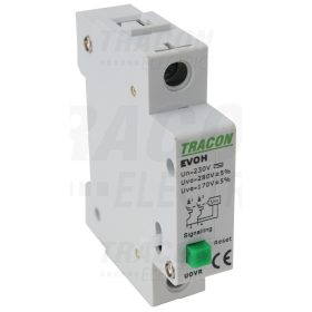   Tracon Feszültségcsökkenési-növekedési kioldó EVOH-hoz Un:230VAC, 50Hz, Udown:170VAC, Uup:270VAC