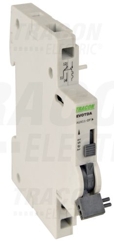 Tracon Segédérintkező EVOTDA kismegszakítóhoz 230V, 50Hz, In:6A W=9mm; 0,5-4mm2