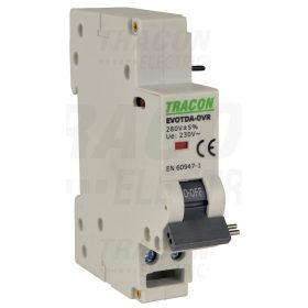   Tracon Feszültségnövekedési kioldó EVOTDA-hoz Un:230VAC, 50Hz, Uup:280VAC
