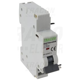   Tracon Feszültségcsökkenési-növekedési kioldó EVOTDA-hoz Un:230VAC, 50Hz, Udown:170VAC, Uup:270VAC
