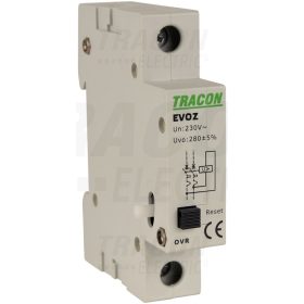   Tracon Feszültségnövekedési kioldó EVOZ-hez Un:230VAC, 50Hz, Uup:280VAC