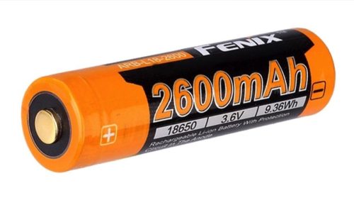 Fenix Light Kellék Akkumulátor 18650 Li-ion 2600mAh