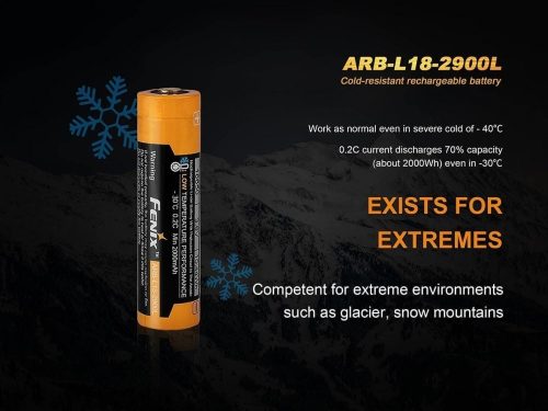 Fenix Light Kellék Akkumulátor 18650 ARB-L18 2900L