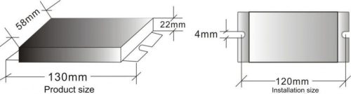 FAT-LED-1FA Vészvilágító inverter és driver 2in1 3-40W 2h