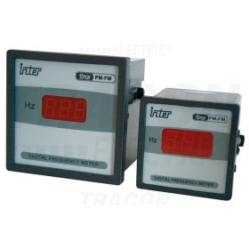 Tracon Digitális frekvencia mérő 72×72mm, 45-75Hz