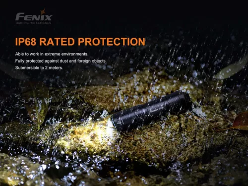 Fenix Light Elemlámpa E01 V2.0 LED Fekete