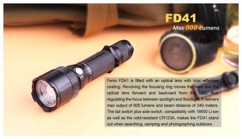 Fenix Light Elemlámpa FD41 LED