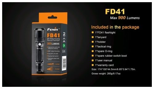 Fenix Light Elemlámpa FD41 LED