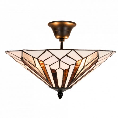 Filamentled Morpeth Semi Flush Tiffany mennyezeti lámpa FIL5LL-5896