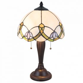 Filamentled Selsey Tiffany asztali lámpa FIL5LL-5918