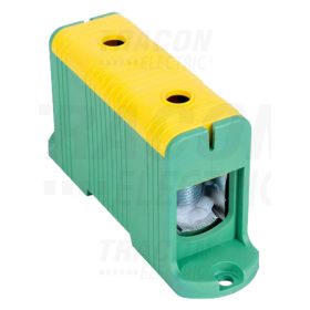   Tracon Főáramköri leágazó kapocs, felületre szerelhető, zöld/sárga 35-240mm2, max. 800VAC, max.425A