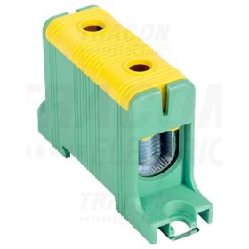   Tracon Főáramköri leágazó kapocs, sínre és felületre szerelhető, zö 16-95mm2, max. 800VAC, max.245A