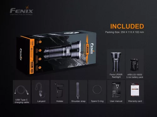 Fenix Light Elemlámpa LR50R LED
