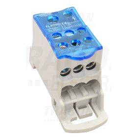   Tracon Fővezetéki leágazó sorkapocs nyitható fedéllel 1×50(35)mm2 / 6×25(16)mm2, 1000VAC/DC, 125A