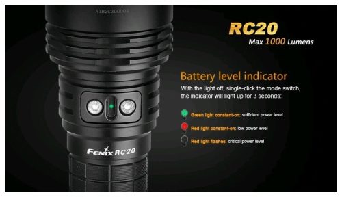 Fenix Light Elemlámpa RC20 LED