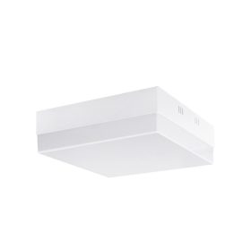   FSL DELUX S106 12W 3000K felületre szerelhető szögletes mélysugárzó