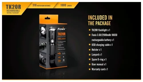 Fenix Light Elemlámpa TK20R LED
