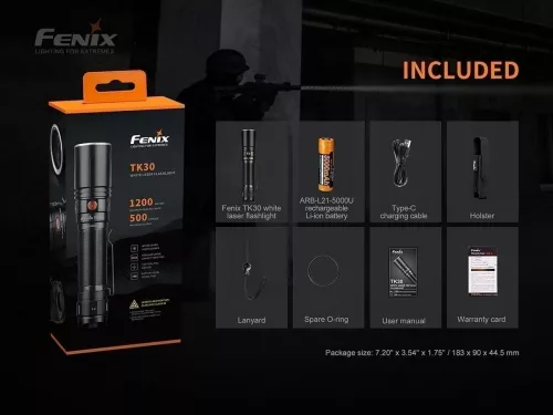 Fenix Light Elemlámpa TK30 LED