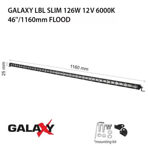 GALAXY LBL SLIM 126W LED fényhíd