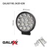 GALAXY WL 042R 42W LED offroad munkalámpa