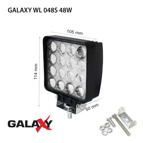 GALAXY WL 048S 48W LED offroad munkalámpa