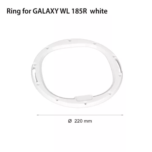 GALAXY WL 185R W offroad lámpához fehér gyűrű 220mm