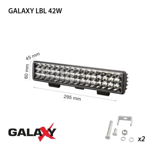 GALAXY LBL 42W 12-80V LED fényhíd
