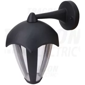  Tracon LED-es kültéri fali lámpa, lógó karos 230 VAC, 50 Hz, 8 W, 550 lm, 3000 K, IP54, EEI=A+