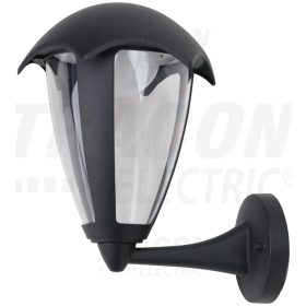   Tracon LED-es kültéri fali lámpa, álló karos 230 VAC, 50 Hz, 8 W, 550 lm, 3000 K, IP54, EEI=A+