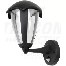   Tracon LED kültéri fali lámpa mozg.érz.álló kar 230 VAC, 50 Hz, 8 W, 550 lm, 3000 K, IP54, EEI=A+
