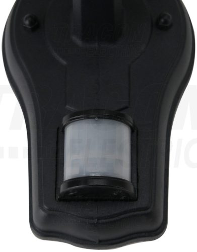 Tracon Kültéri fali lámpa mozgásérz. álló karos 230VAC, 50Hz, E27, max.60W, IP54, EEI=A++,A+,A,B,C,D,E