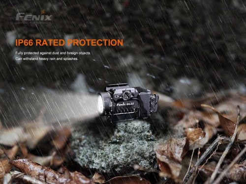 FENIX GL22 TAKTIKAI  FEGYVER LÁMPA VÖRÖS LÉZER FÉNNYEL