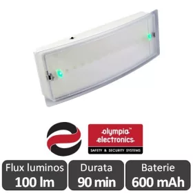   Olympia Vészvilágító Kijáratmutató Led Állandó/Készenléti 1,5H  ,   Gr-8/Leds