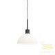 VIENDA PENDANT BLACK/GLASS E14