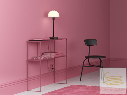 VIENDA TABLE LAMP BLACK/GLASS E14